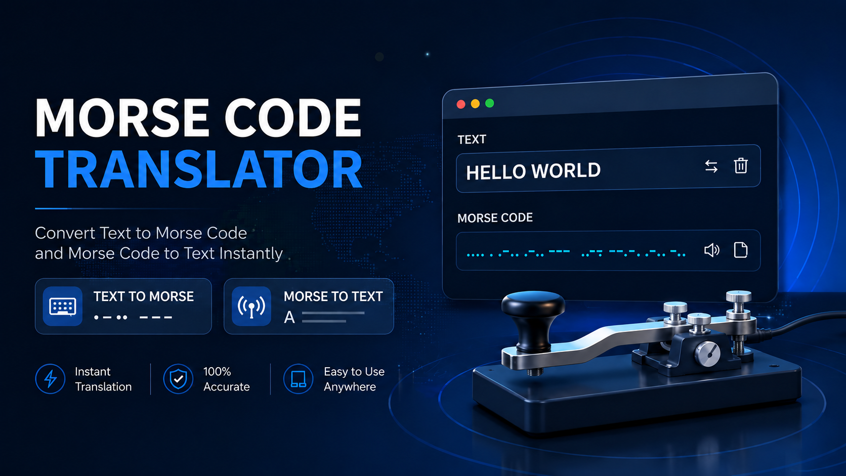 Morse Code Translator