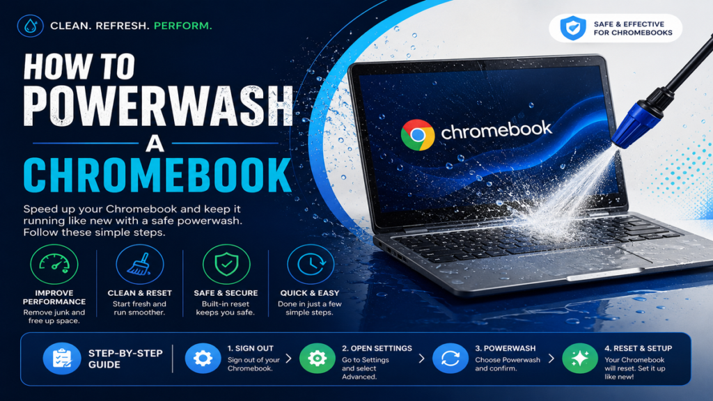 How to Powerwash a Chromebook
