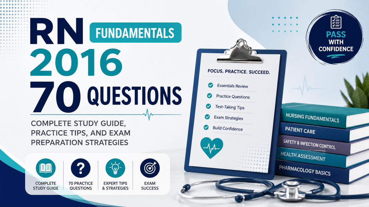 RN Fundamentals 2016 70 Questions