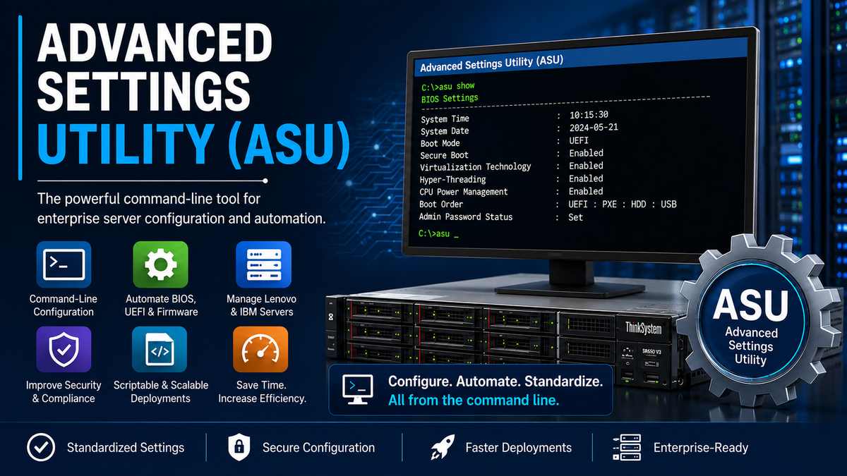 Advanced Settings Utility (ASU)