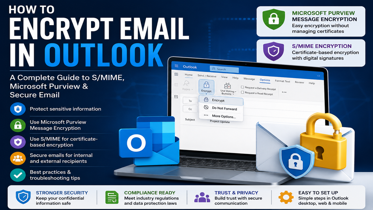 How to Encrypt Email in Outlook: